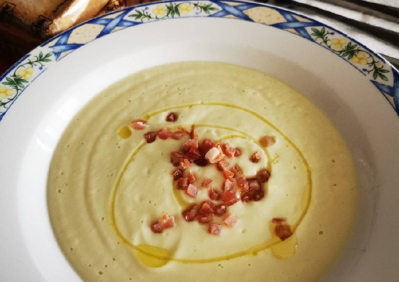 Crema de Coliflor y Puerro