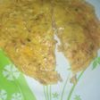 Fried egg with meat floss