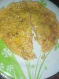 Fried egg with meat floss