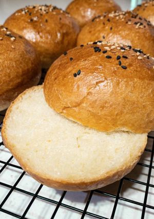 Hình của món Vỏ Burger Brioche - Brioche Burger Buns.
