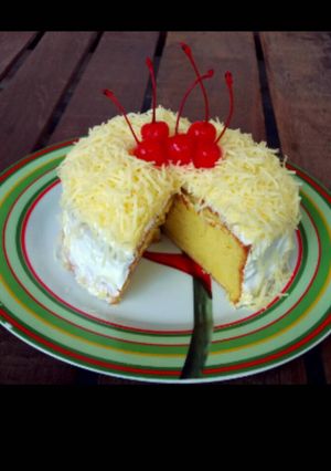 Foto resep Sponge Cake Keju