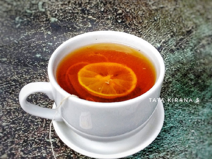 Resep Hot Lemon Tea Anti Gagal