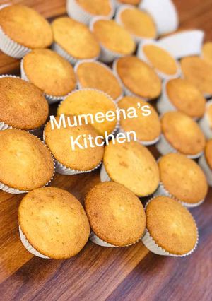 Vanilla cupcake ainihin hoton girkin