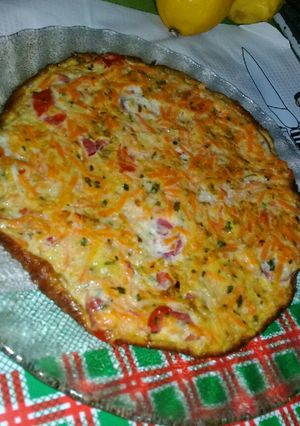 Una foto de Tortilla de Zanahoria🍽🍷