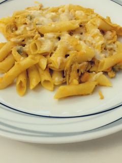 صورة لوصفة معكرونة دجاج