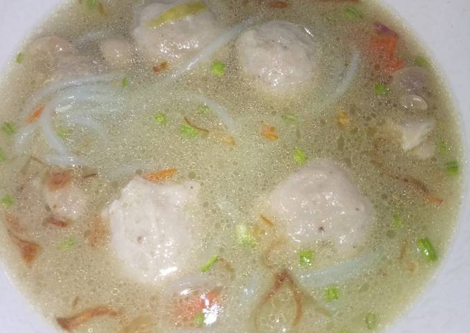 Resep Bakso Kuah Soto Tetelan, Lezat