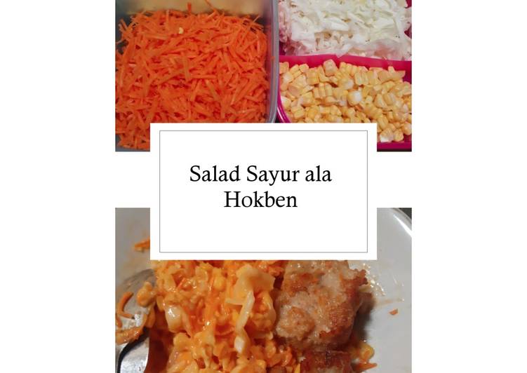 Resep Salad Sayur ala Hokben Super Enak