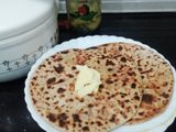 Paneer and Onion Paratha