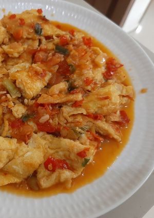 Foto resep Telur dadar balado