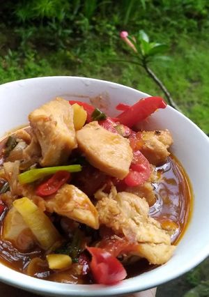 Foto resep Ayam paprika saos lada bolognaise