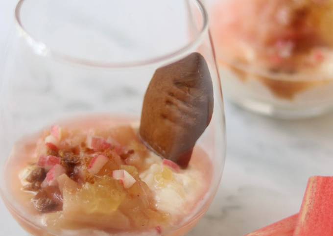 Rhubarb fool (Emily’s inspired British dessert 🍨💗)