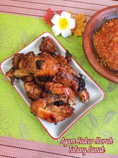 Foto resep Ayam Bakar Merah Tulang Lunak