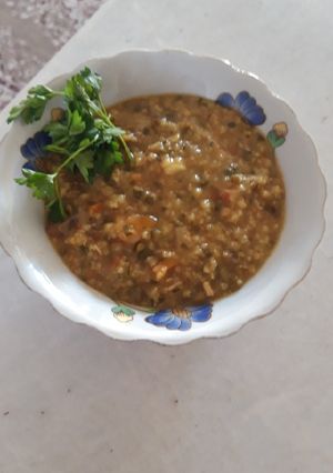 صورة لوصفة شوربة الخضار