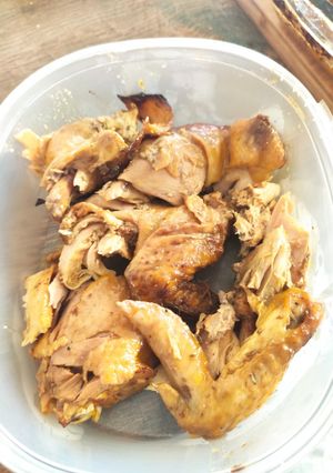 Una foto de Pollo entero asado a la mandarina