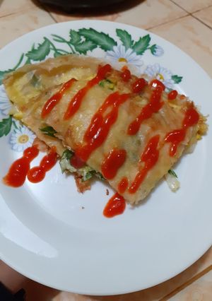 Foto resep Maratabak telur lumpia