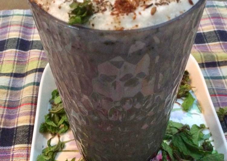 Recipe of Award-winning Mint-Masala Lassi