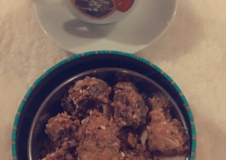 اسهل قشد تمر بزبدة الفول السوداني