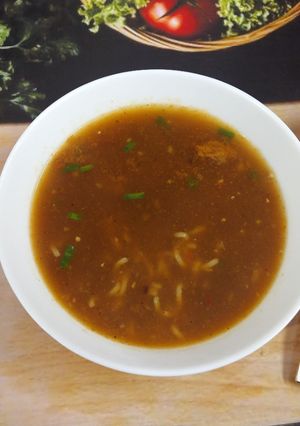 ম্যাগি হট অ্যান্ড সাওয়ার স্যুপ (maggi hot and sour soup Recipe in Bengali) রেসিপির প্রধান ছবি