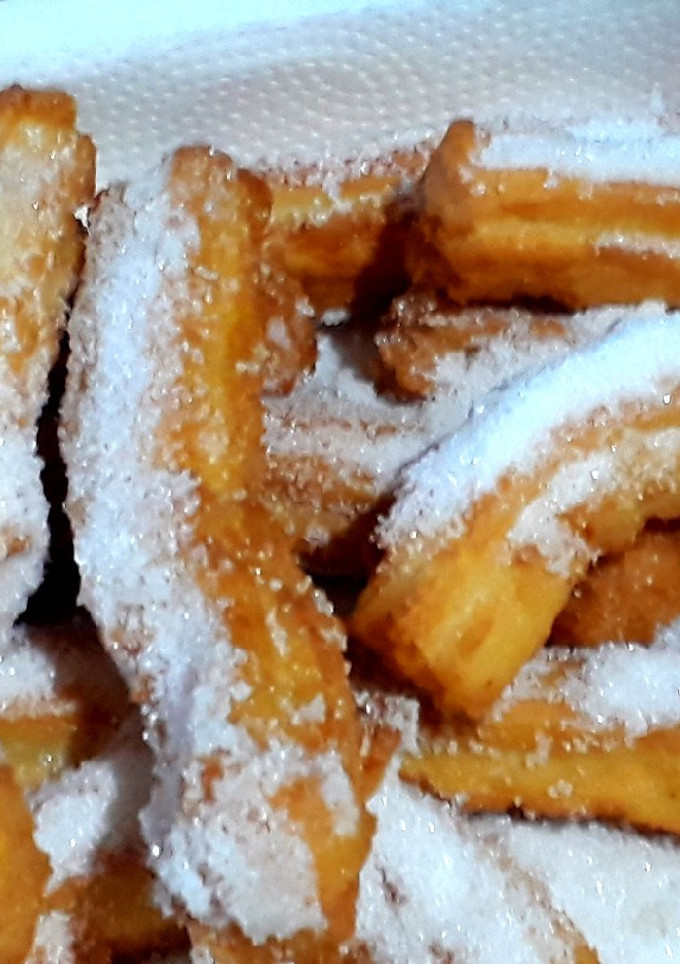 Una foto de Churros + Máquina casera para hacerlos... Imperdible