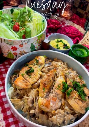 عکسی از دستور پاستا فتو چینی با فیله