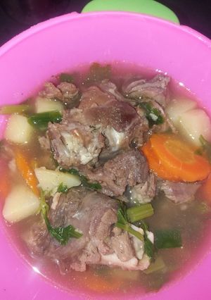 Foto resep Sop daging kambing dan tulang kambing