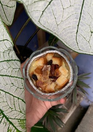 Foto resep Pudding Roti