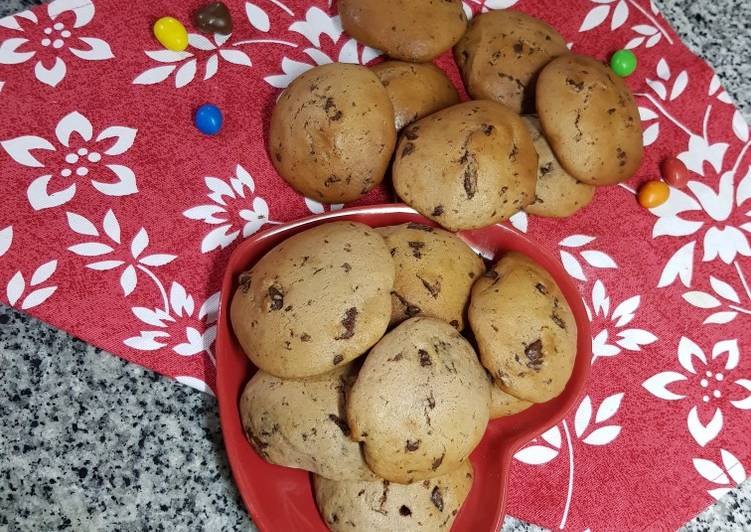 Comment Servir Recette des cookies chocolat et au beurre de cacahuète 🍪🥜