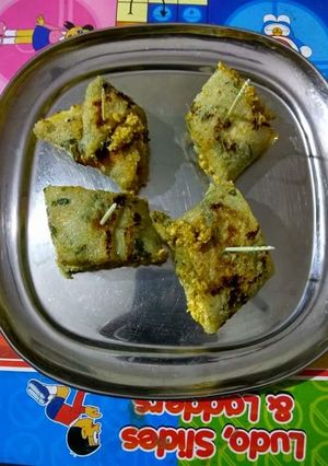 A picture of #semolina peas roll.