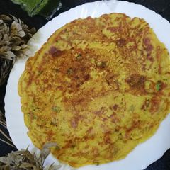 A picture of Bisan r makai ki roti.