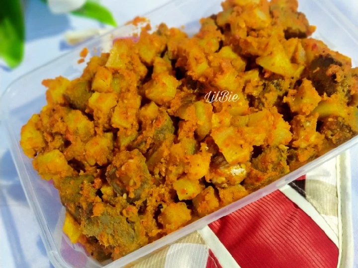 Cara Gampang Membikin Resep Sambel Goreng Ati Sapi Kentang yang Lezat Sekali Anti Ribet, Uenak Banget