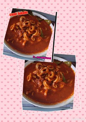 Foto resep Balado cumi basah cikruh