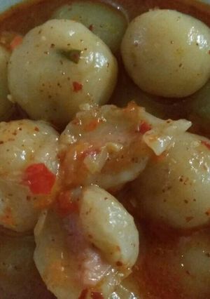 Foto resep Seblak baso aci isi sosis