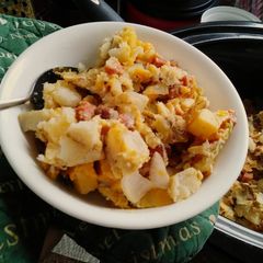 A picture of Overnight Breakfast Bake.