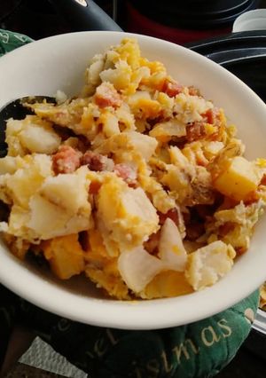 A picture of Overnight Breakfast Bake.