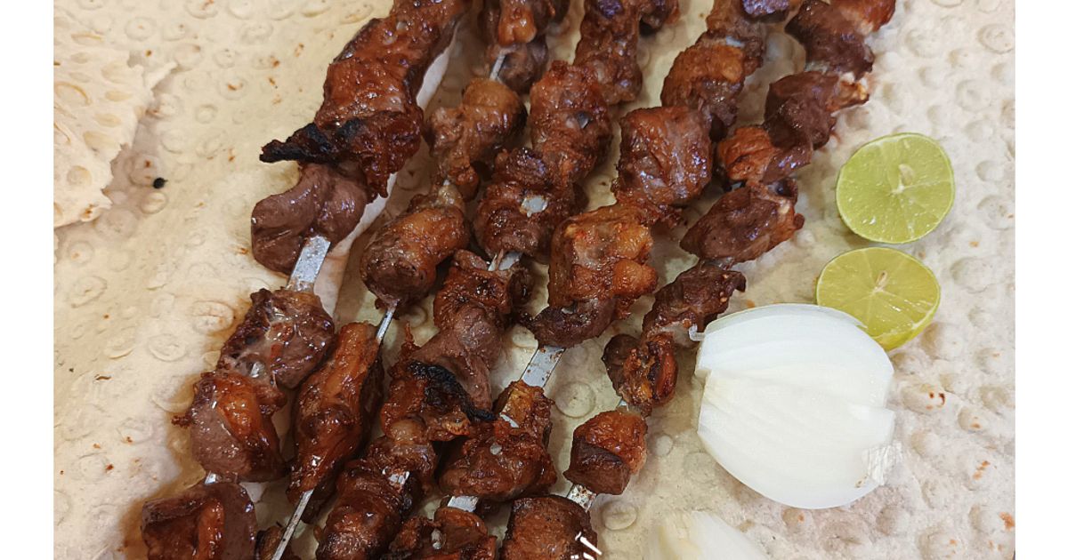 دل و قلوه گوسفندی