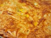 Una foto de hojaldre salado cena
