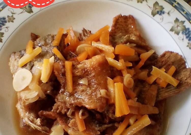 Resep Gurame Siram Saus Tiram yang Enak Banget