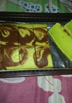 Foto resep Bolu ubi pandan 2telur