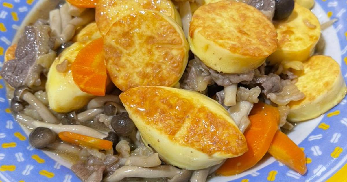 Resep Sapo Tahu Jamur Shimeji (no msg) oleh The Erlims’ Meal Cookpad
