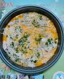 Hào nướng phô mai với trứng cút