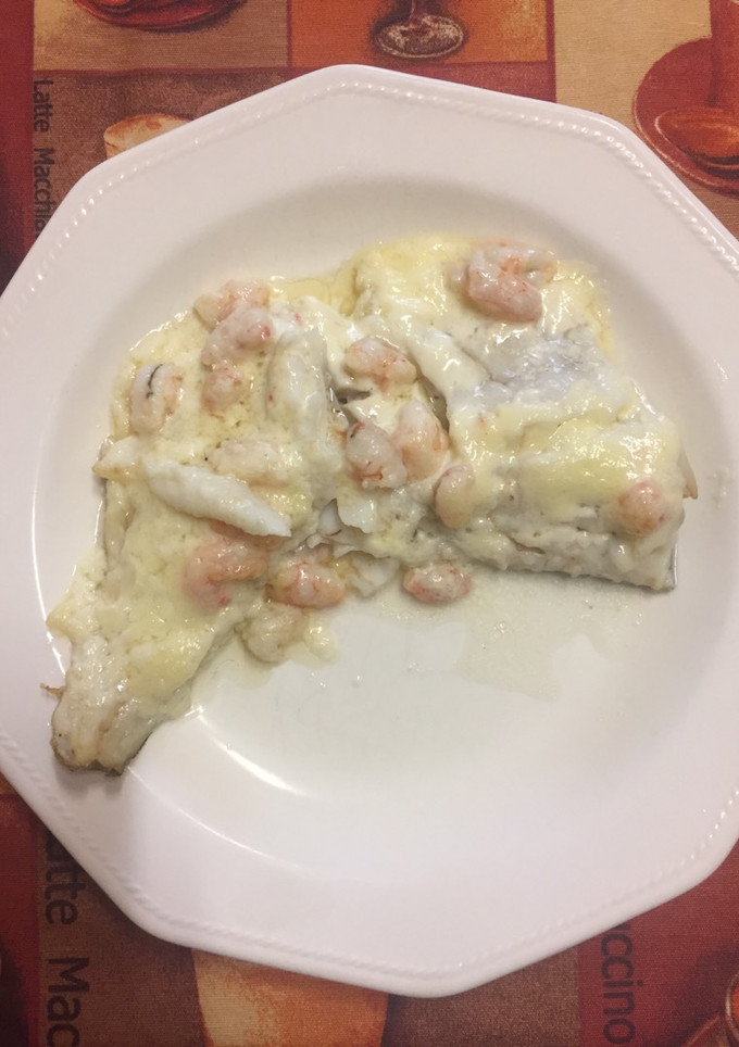 Una foto de Merluza cubierta