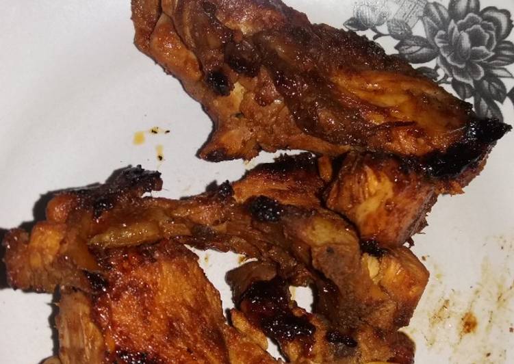 12 Resep: Ayam Bakar Pedas Manis (Teflon) Kekinian