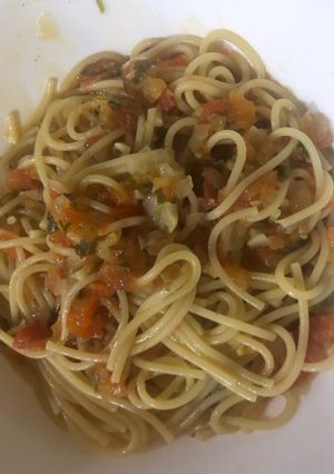 صورة لوصفة اسباجتي نودلز 🍜