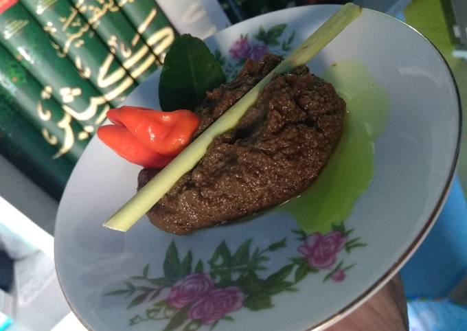 Resep Bumbu Rawon Mercon non msg by @ummu_ainan, Enak