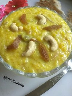 মতিচুরের পায়েস(Motichurer Payes Recipe in Bengali) রেসিপির প্রধান ছবি