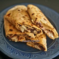 Kidney beans wrap A picture of Kidney beans wrap.