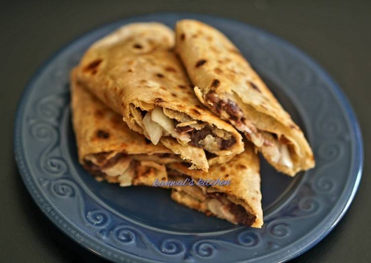 Kidney beans wrap