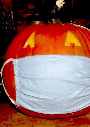A picture of Jack-O-Lantern for 2020.