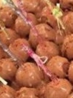 صورة لوصفة حلى كرات اللوتس والشعيريه