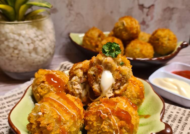 Bumbu Mozzarella Brulee Bomb | Langkah Membuat Mozzarella Brulee Bomb Yang Enak Dan Mudah